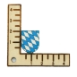 Preview: "Zeige deine Liebe zur bayrischen Tradition mit unserem Bayerwappen Mini Pin. Hol ihn dir jetzt bei Glubbal.shop!"